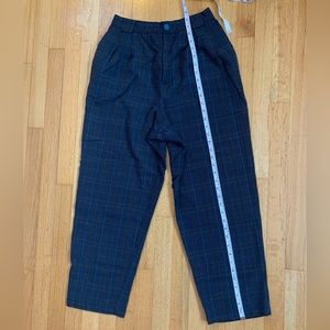 Size 10 Colorful Plaid Trousers